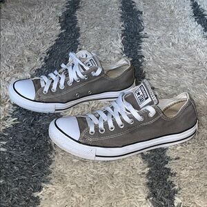 Converse Gray Low-Top Sneakers